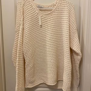 Madewell open weave sweater